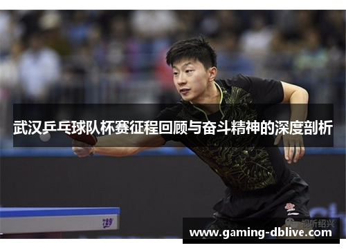 武汉乒乓球队杯赛征程回顾与奋斗精神的深度剖析